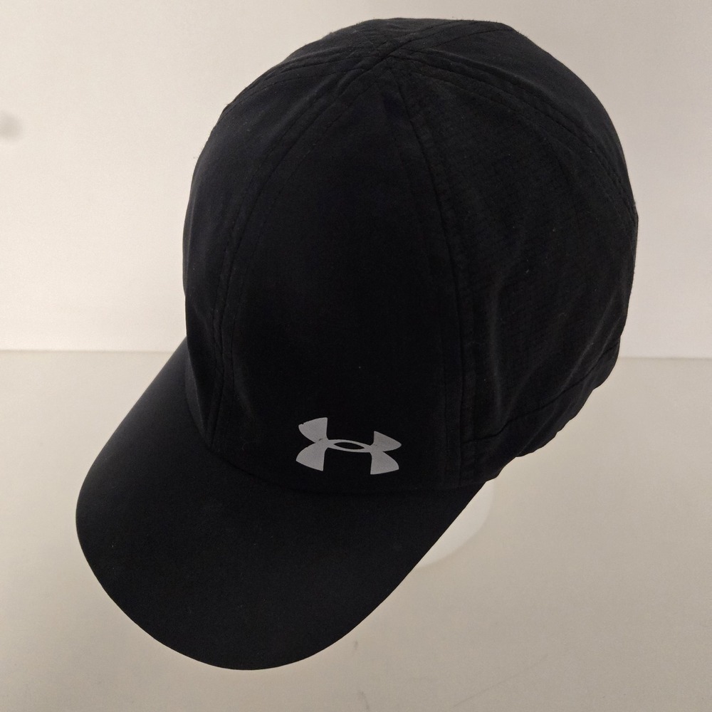 Under Armour UA Iso-Chill Launch Adjustable Lightweight Cap Black Reflective